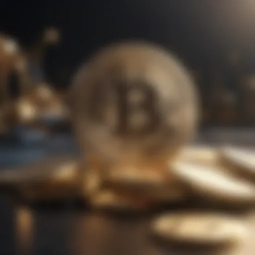 Abstract representation of financial disruption