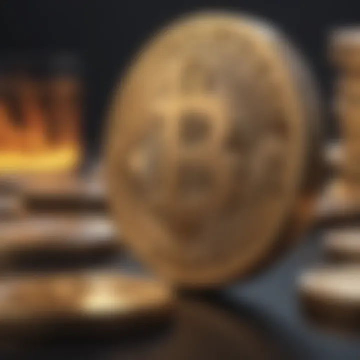 Visual representation of regulatory impacts on cryptocurrency markets