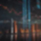 Abstract representation of stock market performance
