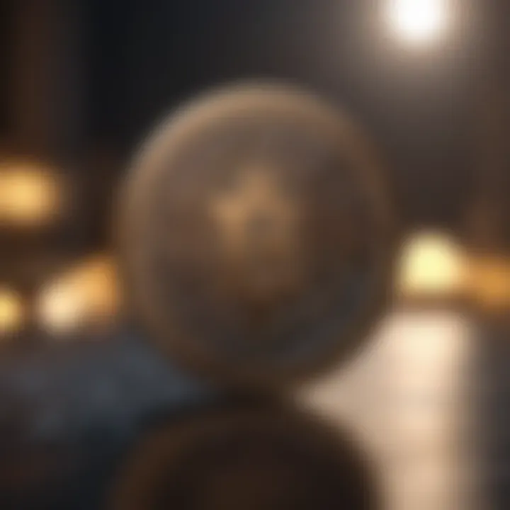 Innovative features of Infinitecoin showcased in a creative design