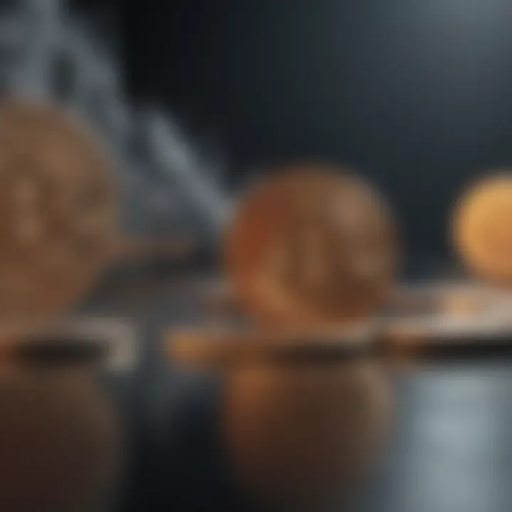 Graphic displaying the impact of informed decision-making in crypto trading