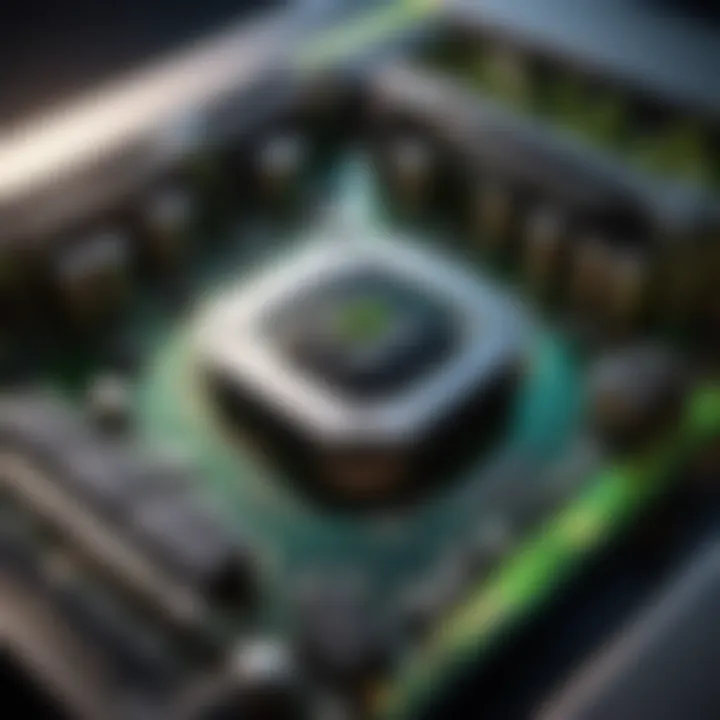 Innovation concept showcasing NVIDIA Corporation's technological advancements