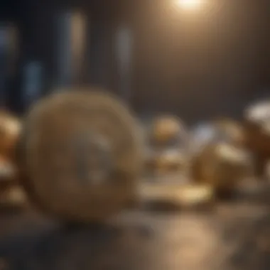 Innovative Evolution of NFT Artwork Abstract digital artwork depicting the evolution of NFTs