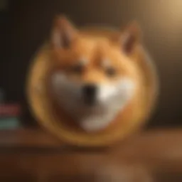 Innovative Shiba Token Logo Design
