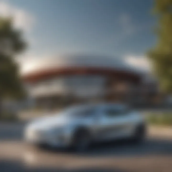 Futuristic Tesla Headquarters Design Innovative Tesla Headquarters Design