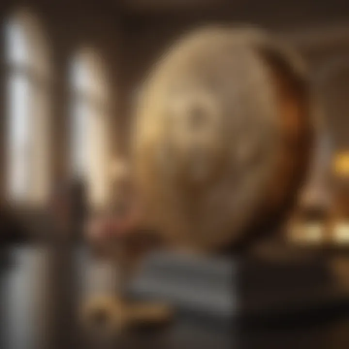 Artistic representation of Interactive Brokers bridging traditional finance with crypto