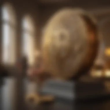 Bridging Traditional Finance with Cryptocurrency Artistic representation of Interactive Brokers bridging traditional finance with crypto