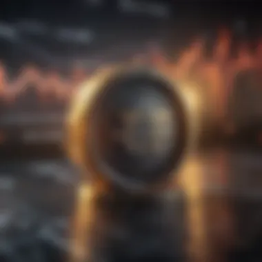 Intricate chart showcasing ETF trading dynamics