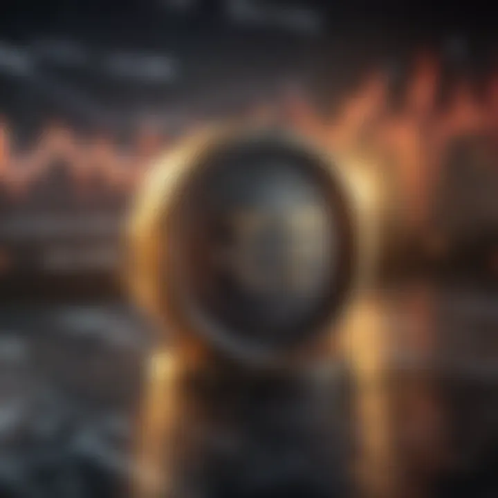 Intricate chart showcasing ETF trading dynamics