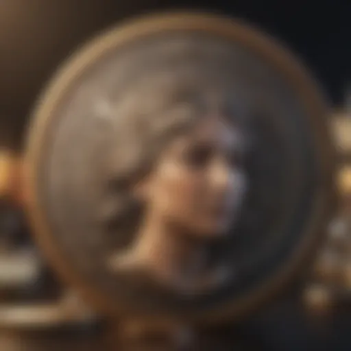 Intricate ECOMI Coin Design