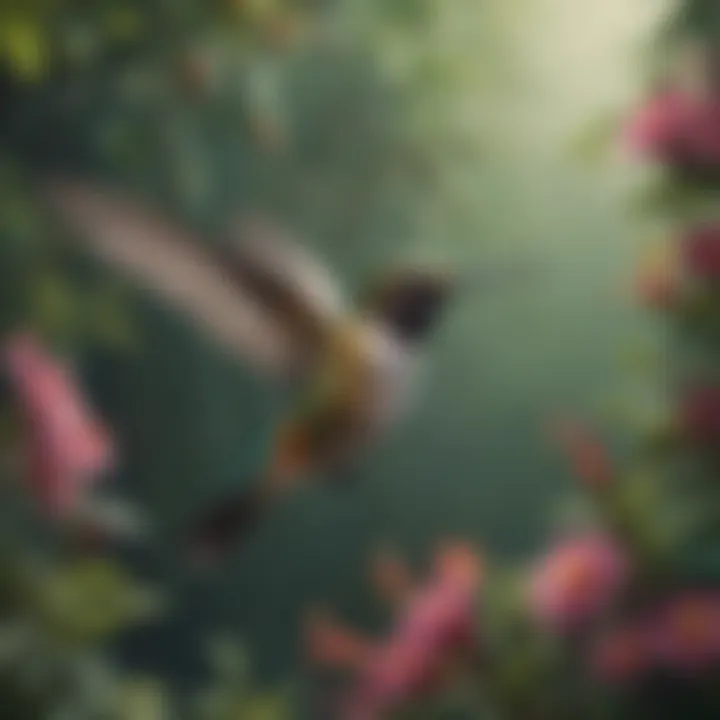 Intricate Patterns Emerging from Hummingbird Graph Analysis