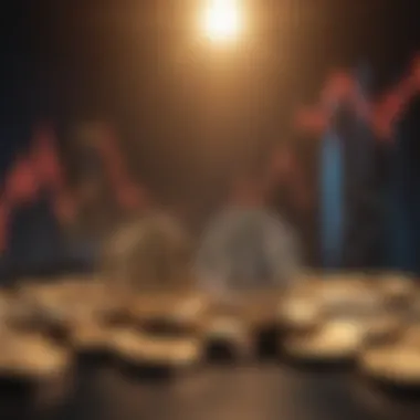 The Rise of Digital Currencies Graph illustrating the rise of digital currencies