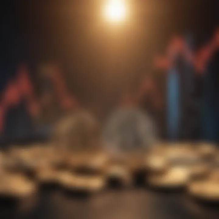 The Rise of Digital Currencies Graph illustrating the rise of digital currencies