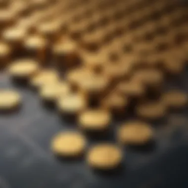 Investor analyzing market trends and gold prices