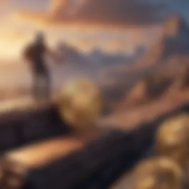 Navigating Crypto Challenges: Investor's Perspective Illustration showing the challenges and hurdles faced by investors in the digital currency market