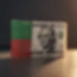 Italian Flag Representing Currency Exchange
