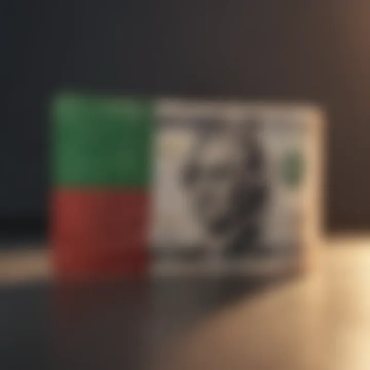 Italian Flag Representing Currency Exchange