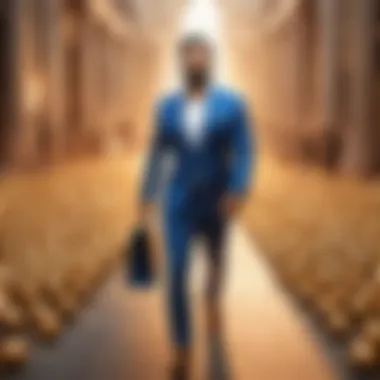 Pioneering the Path of Affiliate Marketing Abstract concept illustration of Jesse Singh leading the way in affiliate marketing
