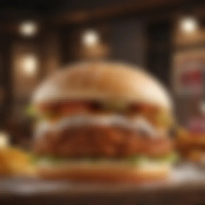 KFC Signature Zinger Burger