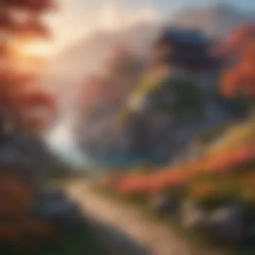 Aesthetic Impact: Korea's Genshin Landscape Landscape of Genshin Impact's Korean Influence