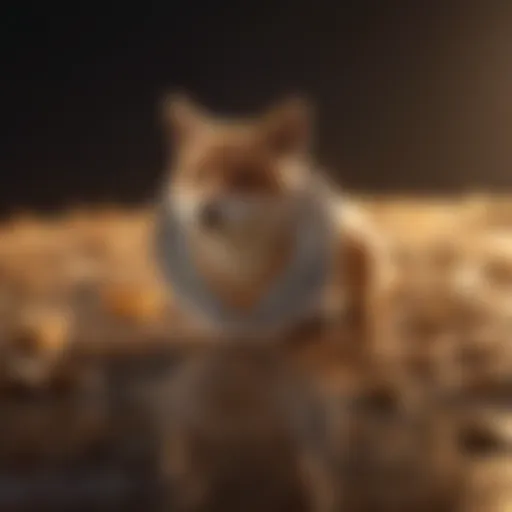 Visual representation of linking MetaMask to a cryptocurrency platform