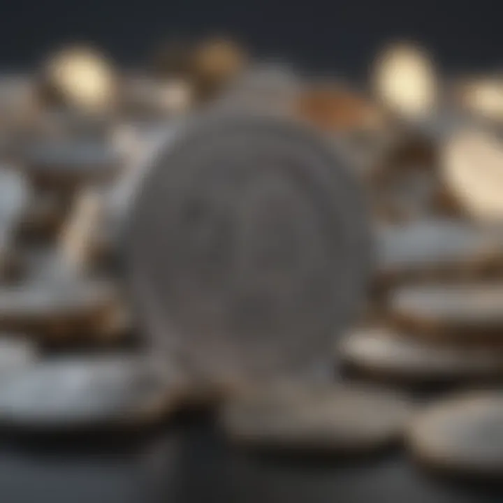 Litecoin emblem featured in cutting-edge bank app design