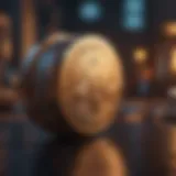 A visual representation of LoopCoin's blockchain technology.