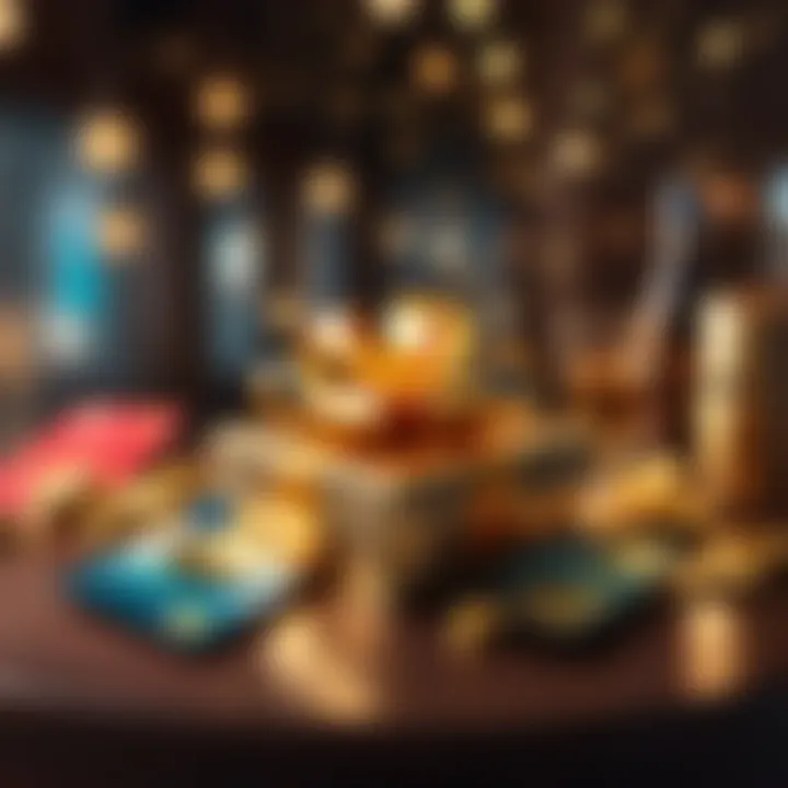 Elevating Gifting Experiences Luxury Gift Card Shopping Experience Illustration