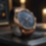 Elegance and Precision: Luxury Watch Display Luxury watch display in boutique