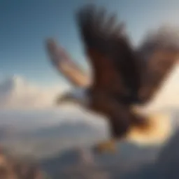 Majestic Eagle Soaring in Indian Skies