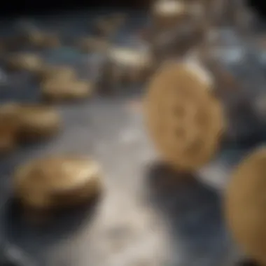 Strategies for Risk Mitigation Financial risk assessment chart with currency symbols