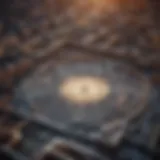 Abstract concept of margin investing illustrated with a labyrinth