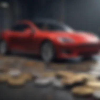 Market disruption visualization