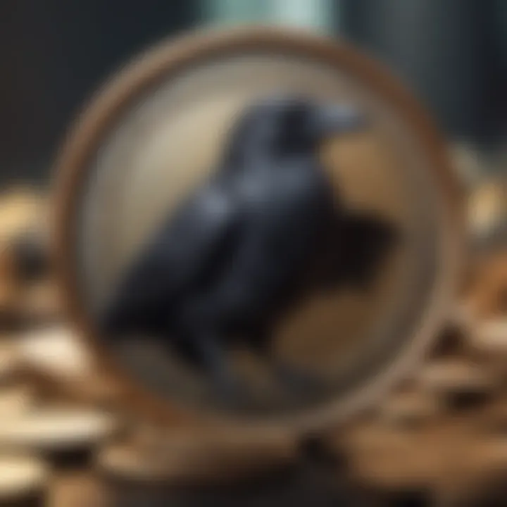 Conceptual image showcasing the potential growth of Raven Coin in the market