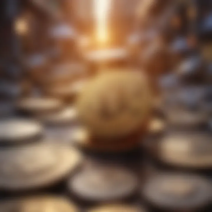 Conceptual representation of market liquidity and its relation to bid-ask spread