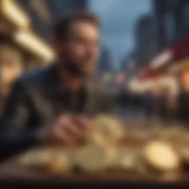 Visual depiction of market reactions to Agix price changes