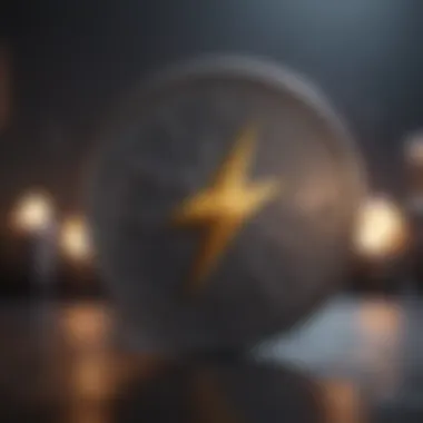 Visual depiction of market trends influencing Lightning Network coin price