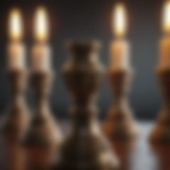 Illustration showing interpretation of bullish candlestick patterns