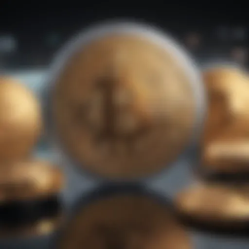 Automated trading bot analyzing cryptocurrency trends