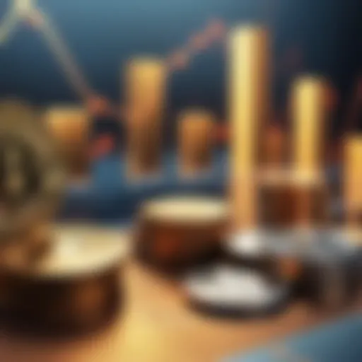 Abstract art symbolizing financial leverage