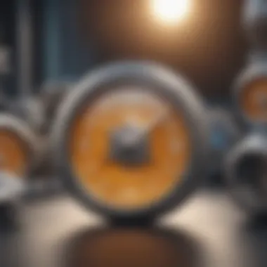 Illustration symbolizing maximum efficiency and reliability of MSK clusters