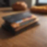 Illustration of a futuristic digital wallet interface