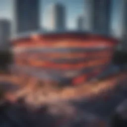 Digital Representation of Miami Heat NFT Arena