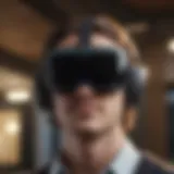 Visual representation of Microsoft VR technology