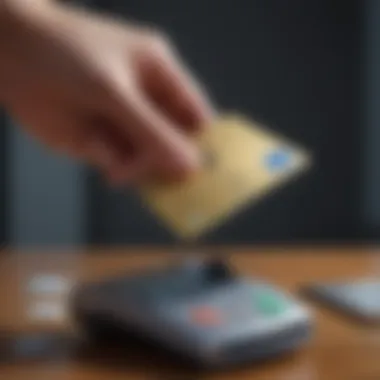 Conceptual depiction of modern payment technologies