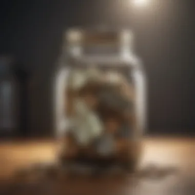 Innovative Money Jar Concept for Effective Saving Strategy Money Jar Concept