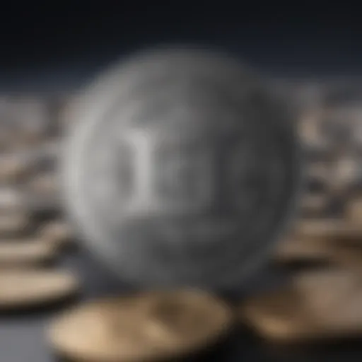 Abstract representation of Moon Coin Crypto technology