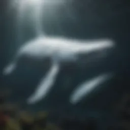 Enigmatic White Whale in the Depths