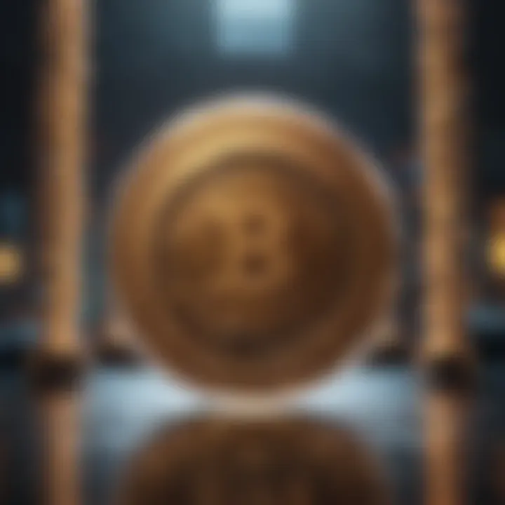 Conceptual design showcasing user experience in blockchain platforms