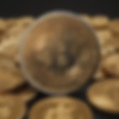 Illustration showcasing the strategic analysis of digital currency market trends